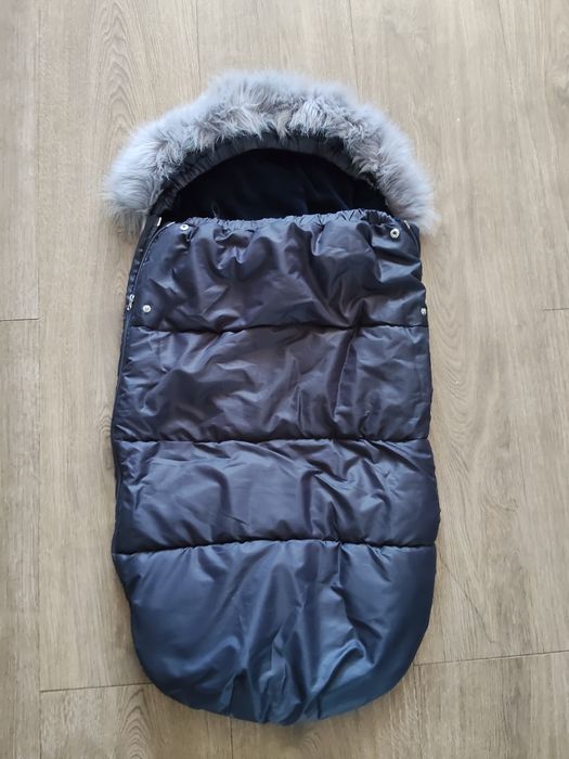 Śpiworek do wózka z futerkiem