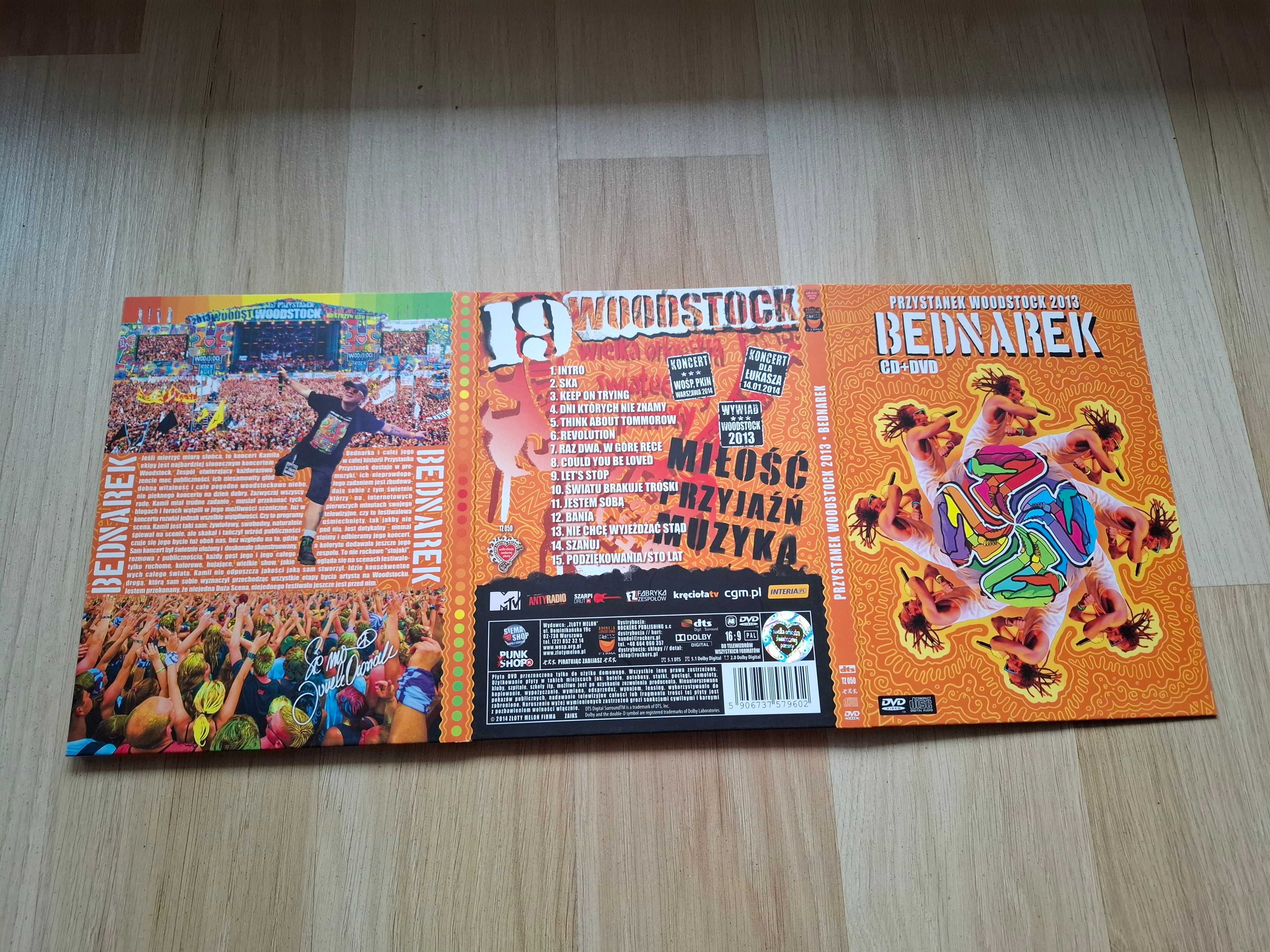 Kamil Bednarek Przystanek Woodstock 2013 DVD + CD
