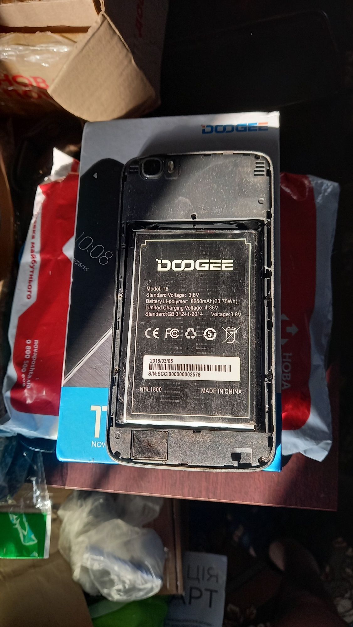 Смартфон Doogee t6