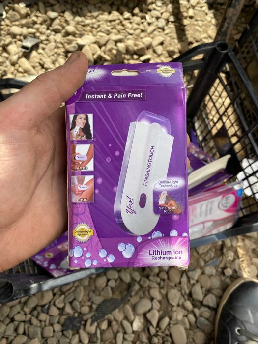 Епілятор Finishing Touch Yes тример бездротовий з датчиком дотику