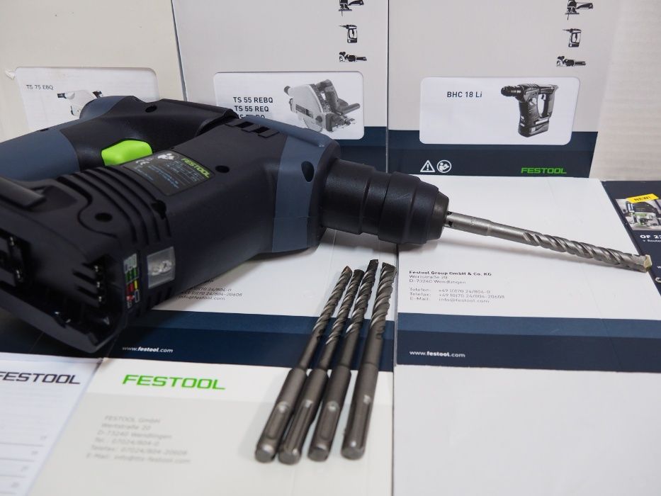 Młotowiertarka FESTOOL BHC 18 aku 18v bez bateria ladowarka Brushless