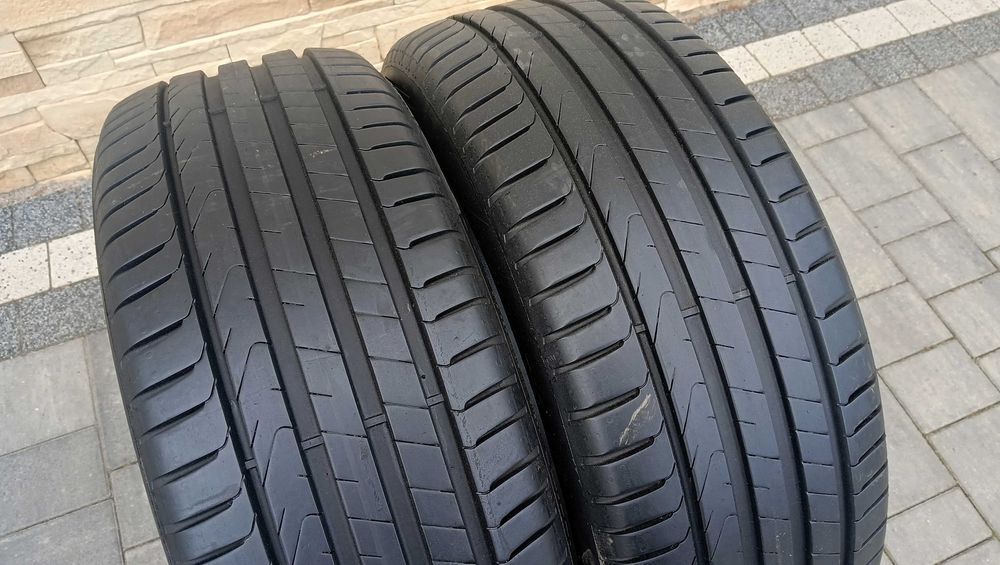 205/55r16   PIRELLI    ,  letnie jak NOWE  , DEMO   , +7mm  ,