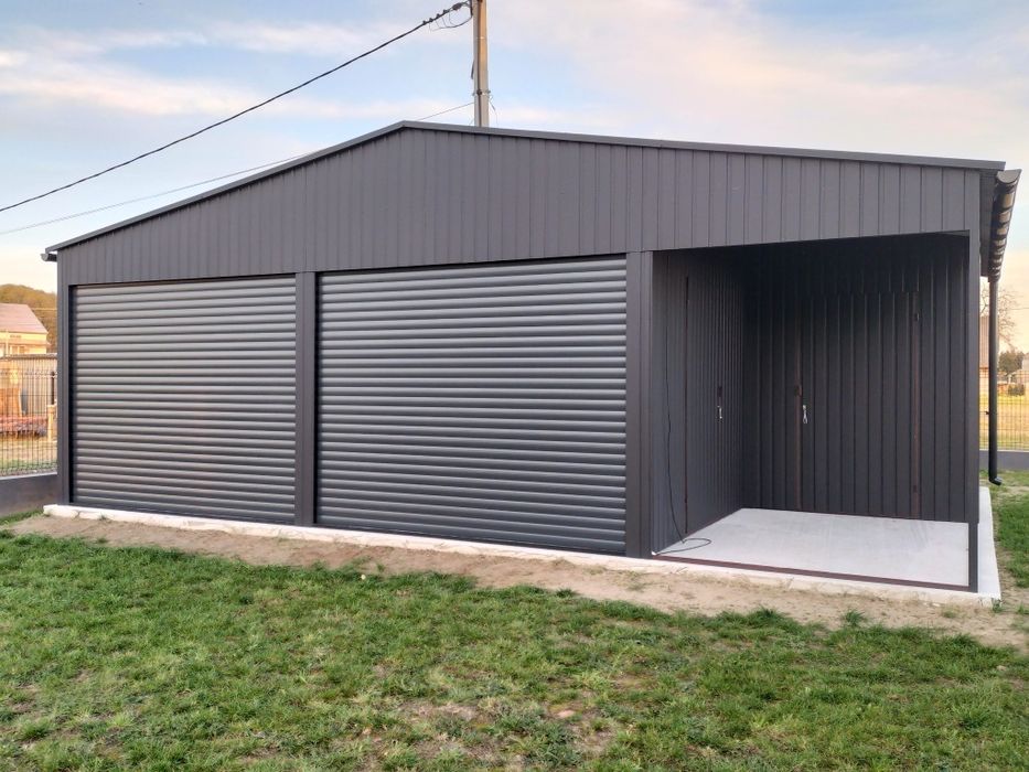 GARAŻ Drewnopodobny Hala Wiata Rolnicza Budka ogrodowa Magazyn Blaszak