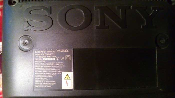 Sony Trinitron KV-M2540K