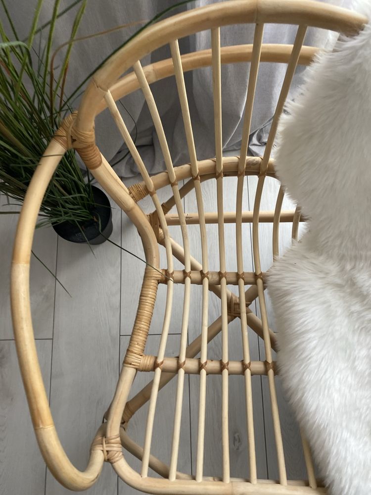 Ikea fotel rattan - kolekcja limitowana