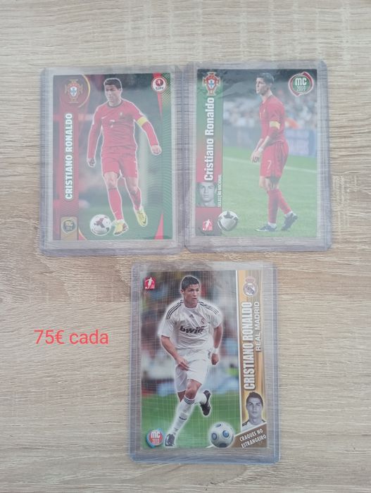 Cromos e cards Cristiano Ronaldo