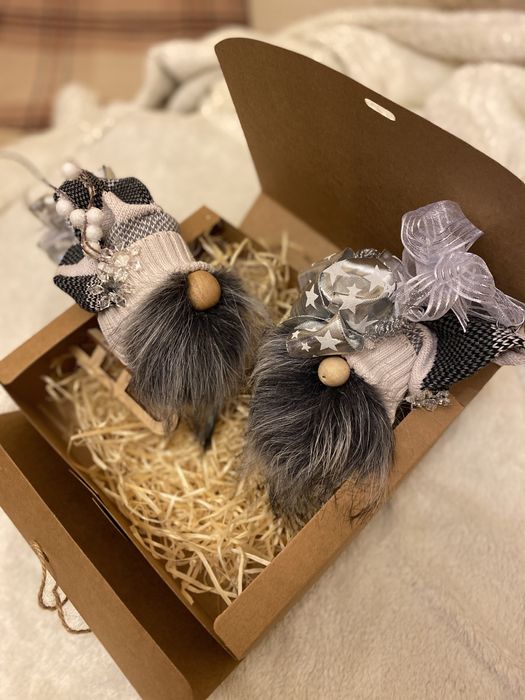 Новорічні гноми, декор, різдвяний декор, новий рік