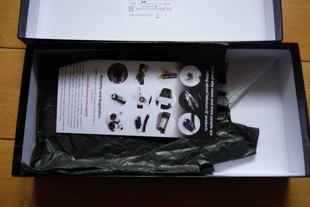 Tellurium Q Black RCA 2x1m