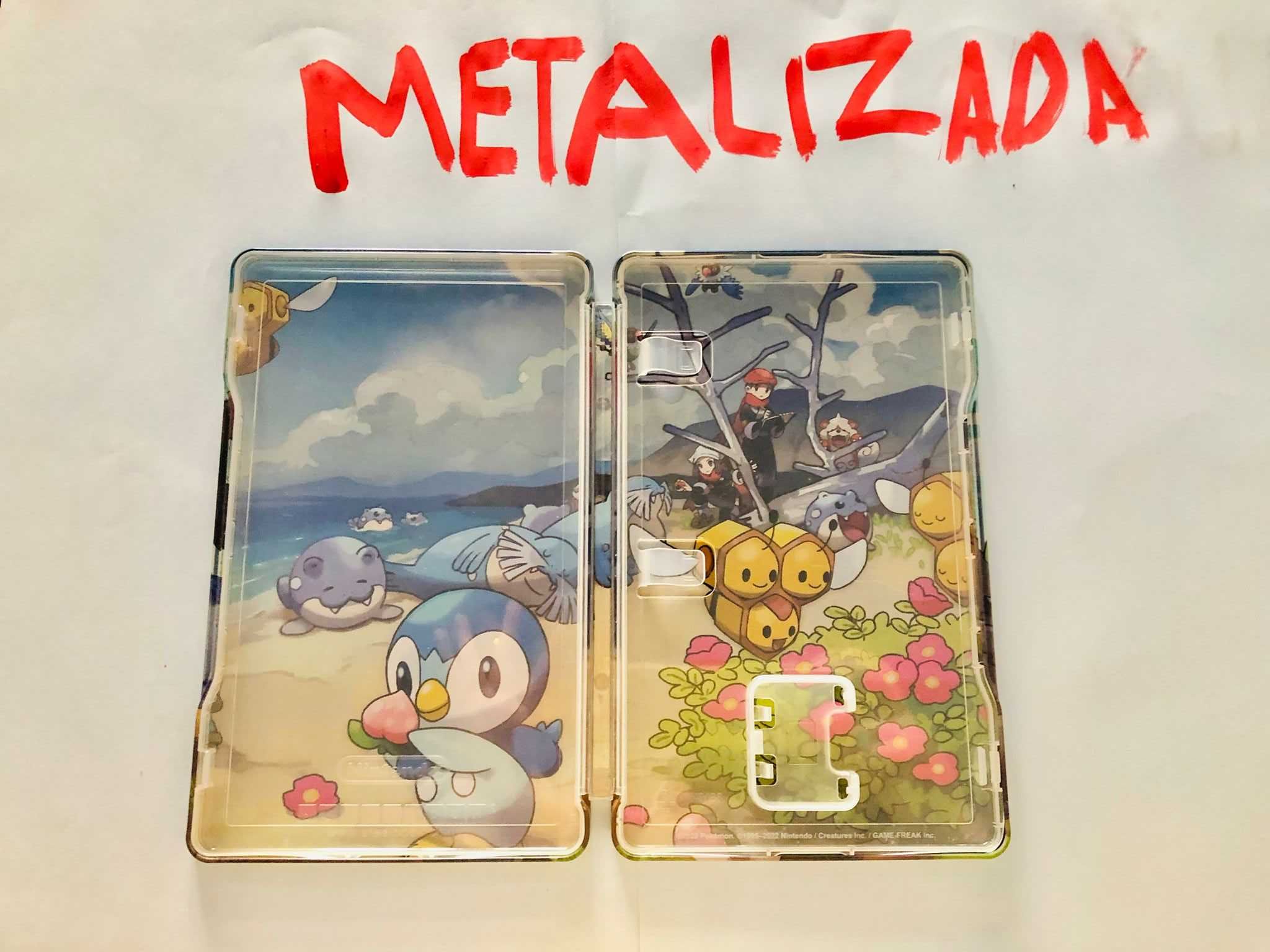 []Livro para cartões NS [METALIZADO] Pokémon Arceus