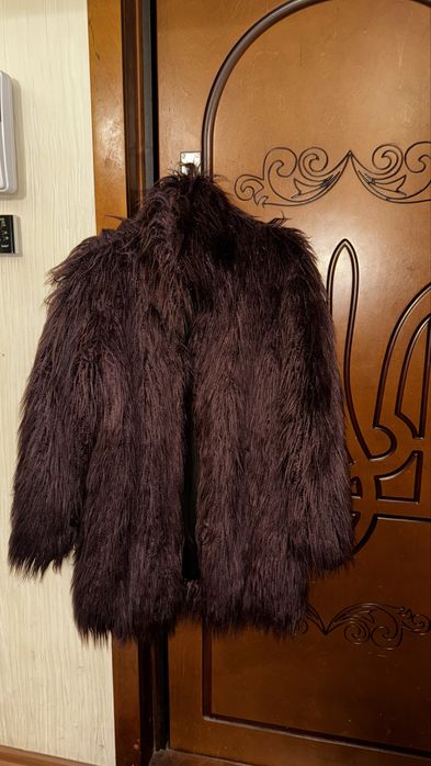 Шуба хутро лама розмір С-М