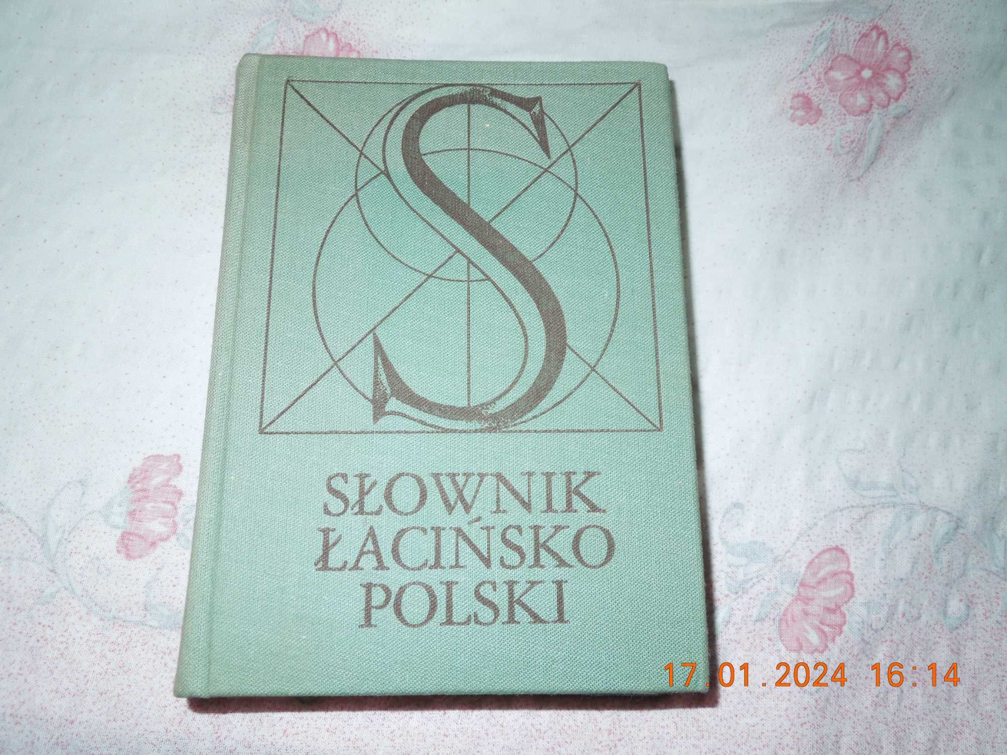 książka słownik łacińsko polski