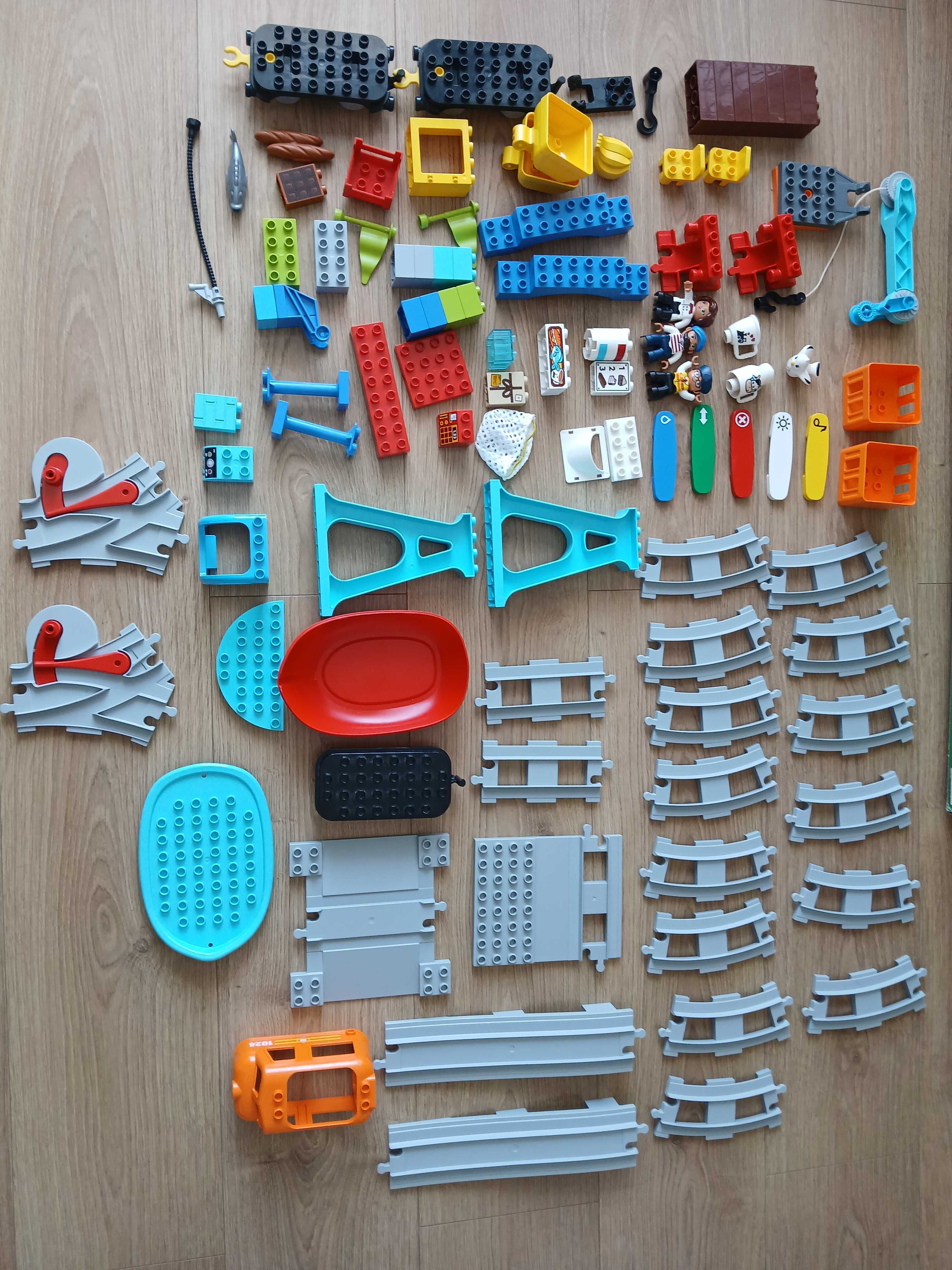 Lego 10876 duplo pociągu towarowy