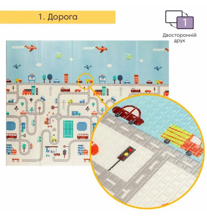 Дитячий ігровий термокилимок