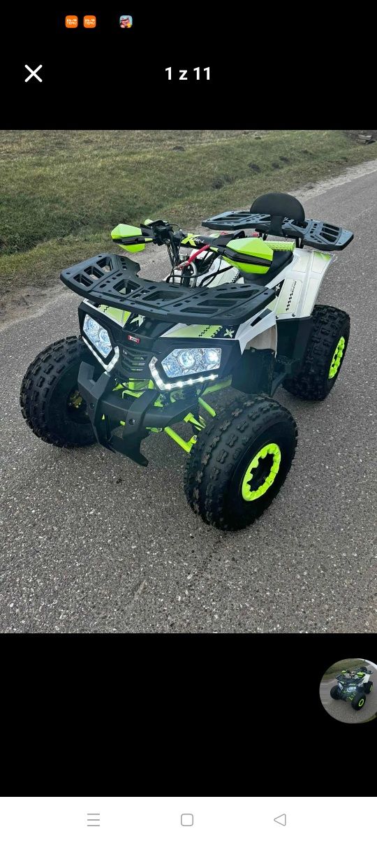 Quad Barton 125 bardzo dobry stan