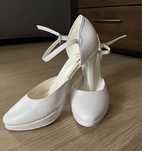 Buty ślubne białe Witt r. 36