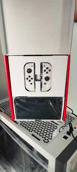 Nintendo Switch OLED 64GB-NOVA+Cartão Micro SD 128GB+Garantia 2 Anos