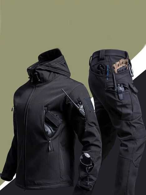 Утеплений тактичний костюм Softshell ,тактический костюм Софтшел