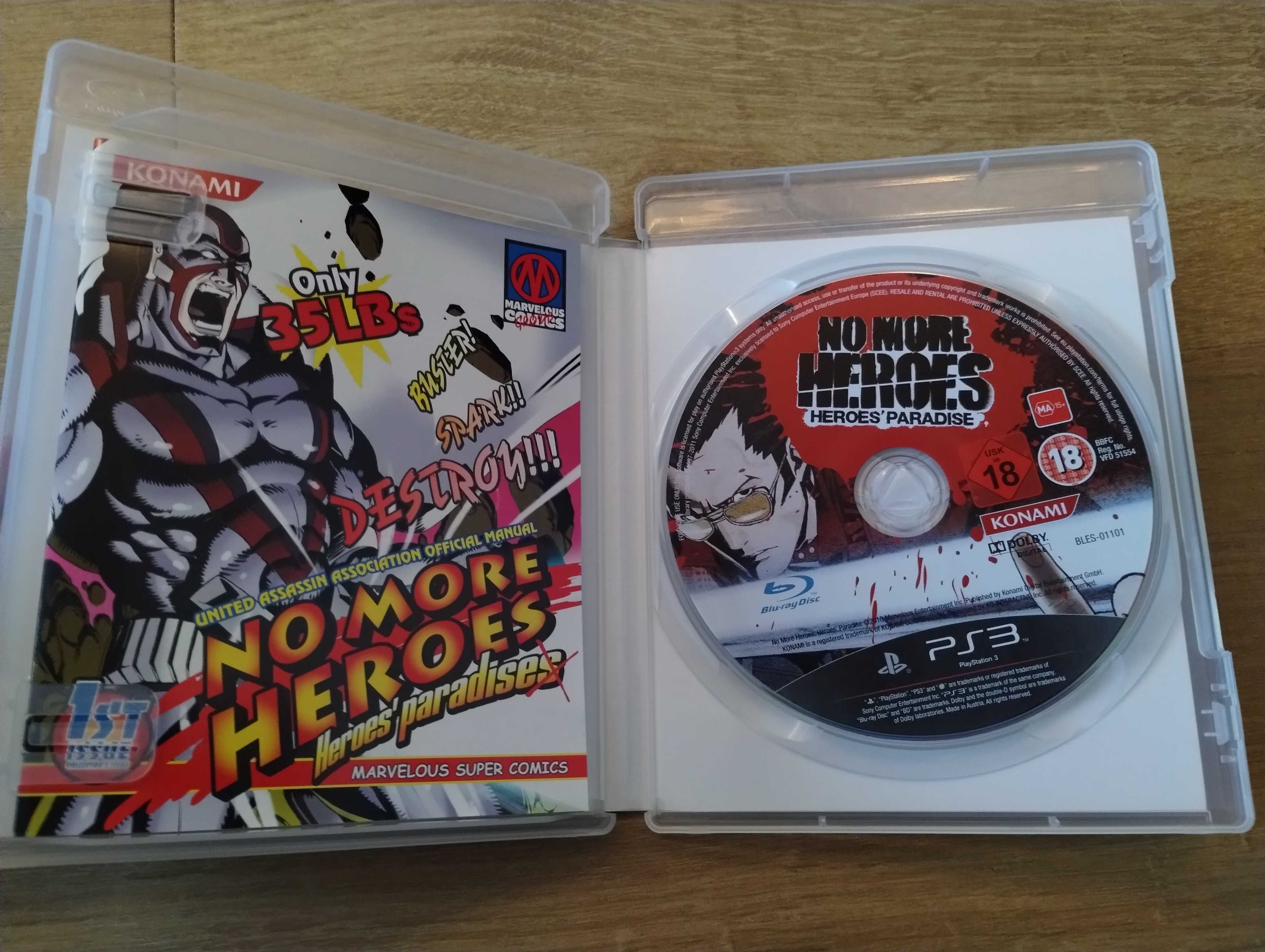 No More Heroes: Heroes' Paradise - PS3 - Playstation 3 - ENG - Ideał!