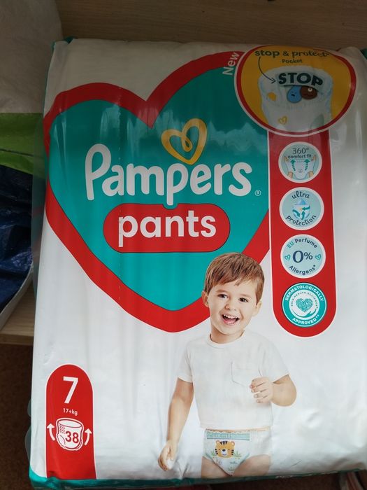 Pampers Pants rozmiar 7