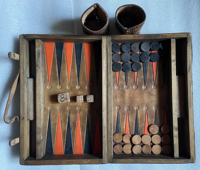 Нарди ВТК Мексика, нарды ИТК Мексика, 85 % шкіра, 15 % дерево