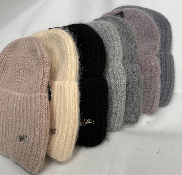 Ангорові набори,шапка,шарф,берет