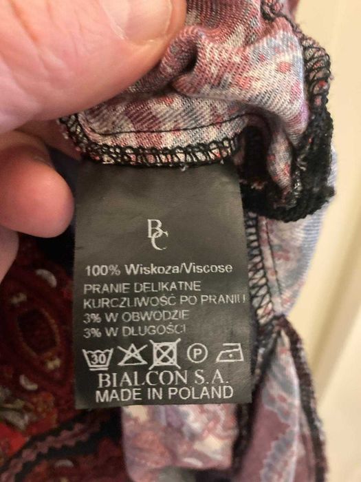 sukienka Bialcon/Rabarbar