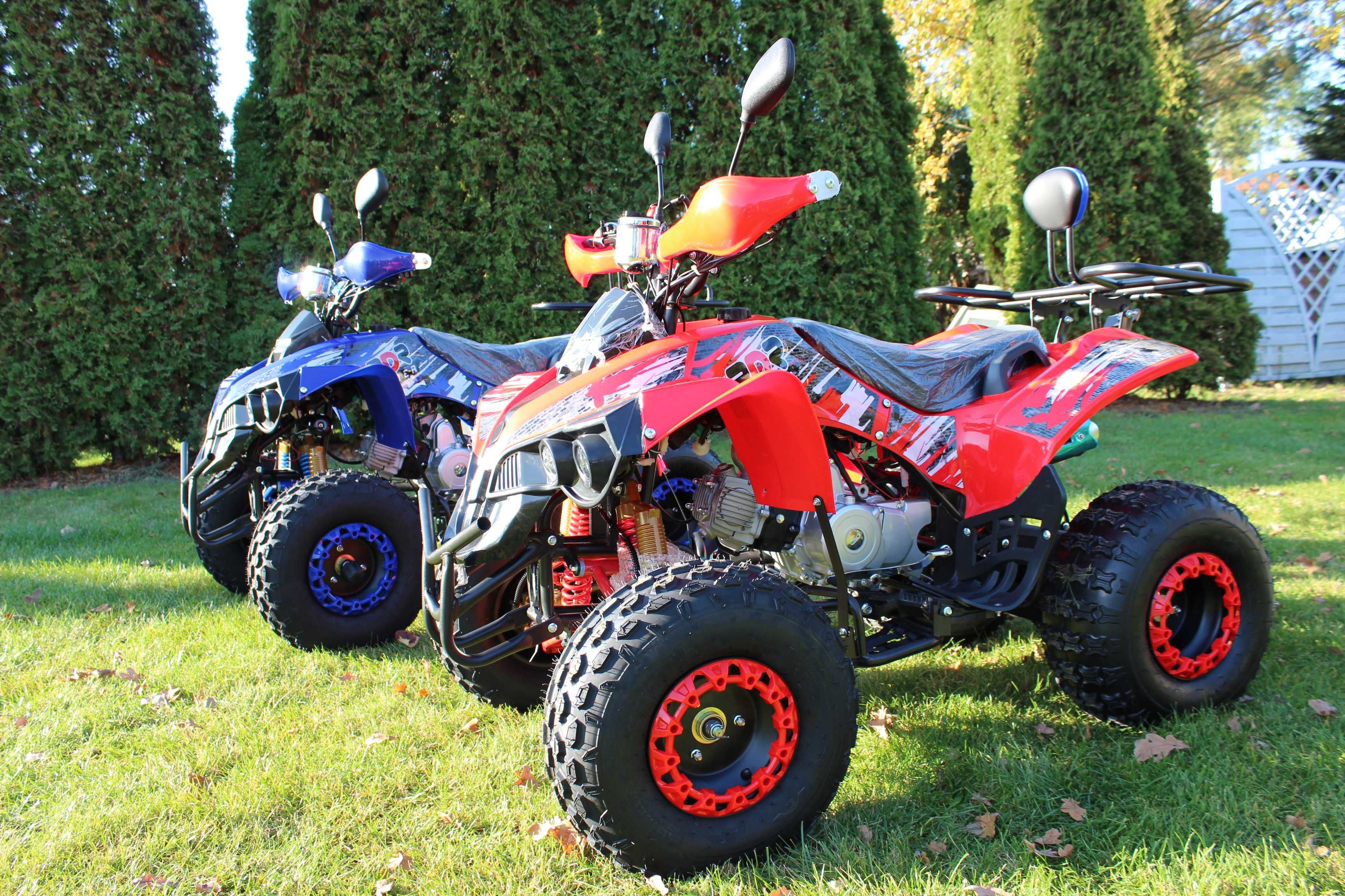 Quad 125 VARIA PRO Duże koła 8 cali, Wysyłka