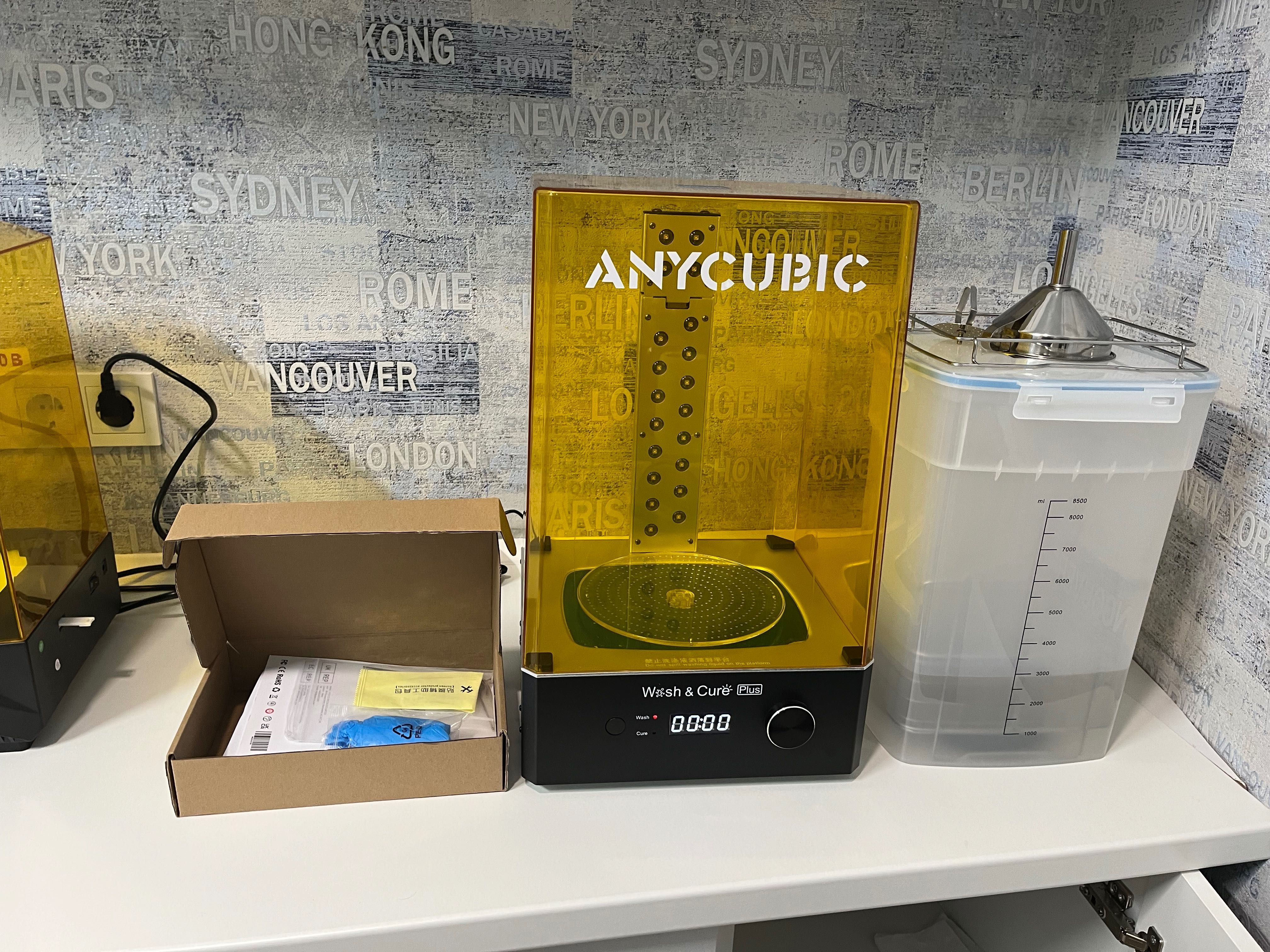 3-D принтер anycubic PHOTON MONO X 2 + anycubic wash and cure plus