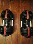 Hantle regulowane bowflex