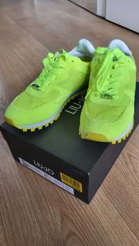 nowe Liu Jo sneakersy trampki neon 37