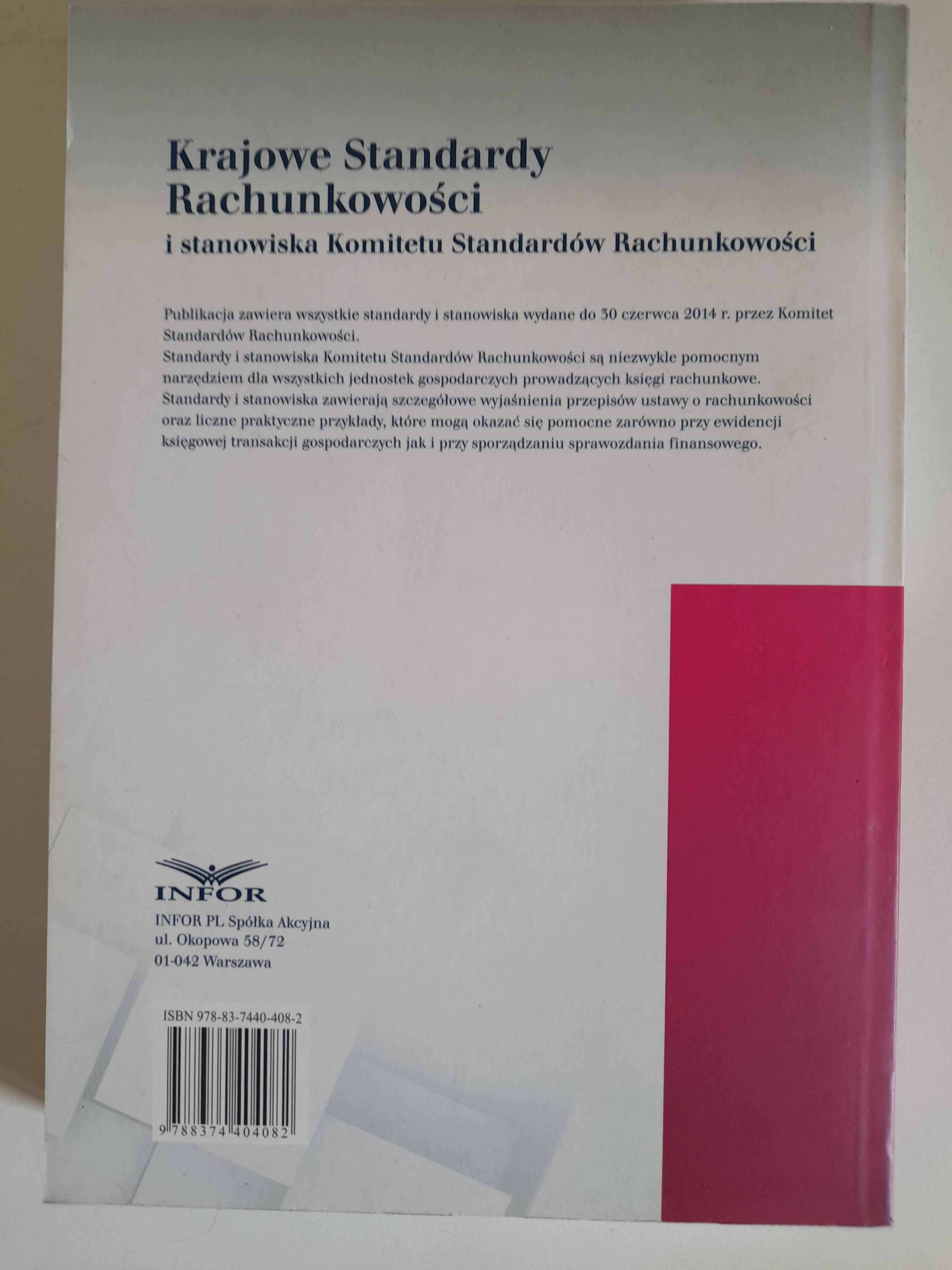 Krajowe standardy rachunkowości i stanowiska Komitetu