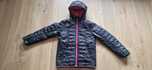 Kurtka czarna wiosenna lekka Softshell 8-9 lat Decathlon