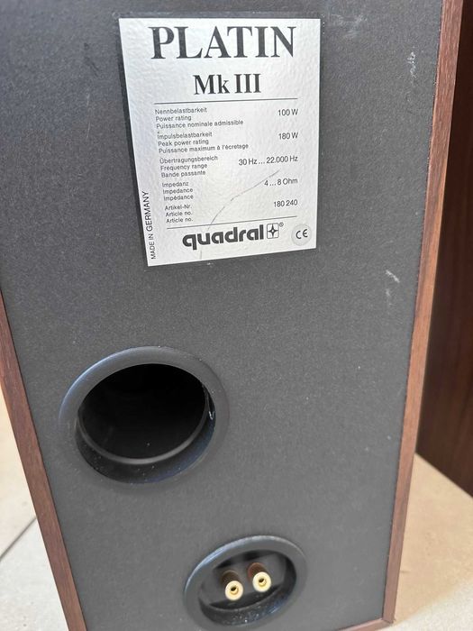 Kolumny Quadral Platin mk 3
