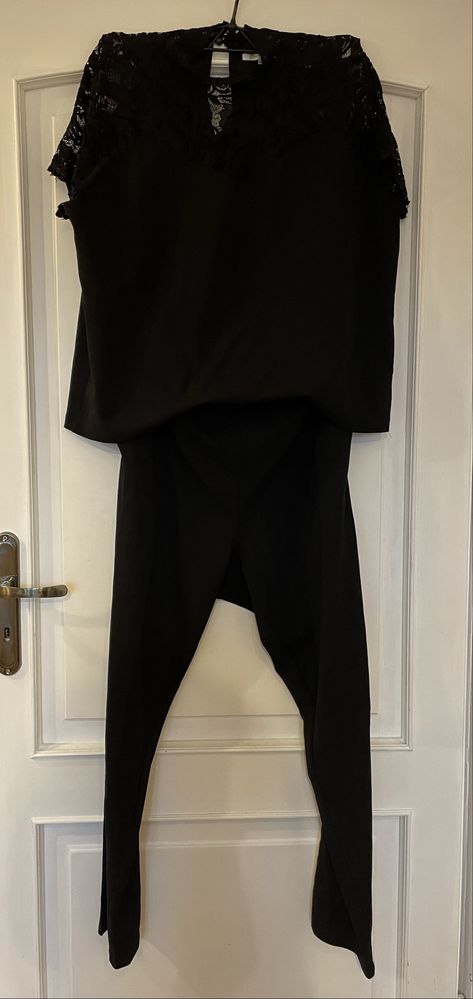 Elegancki kombinezon czarny XL/ XXL