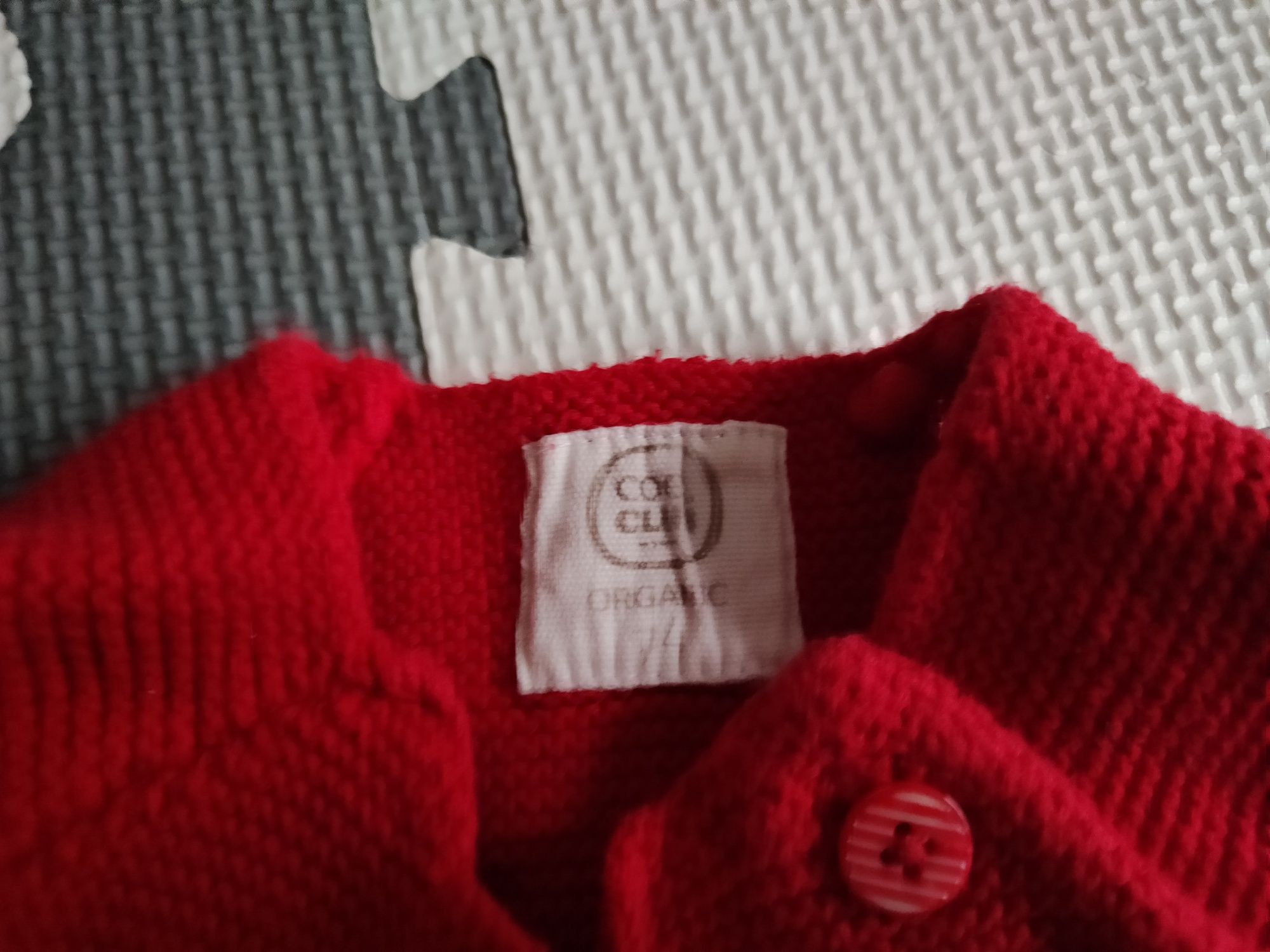 Świąteczny sweter rozmiar 74