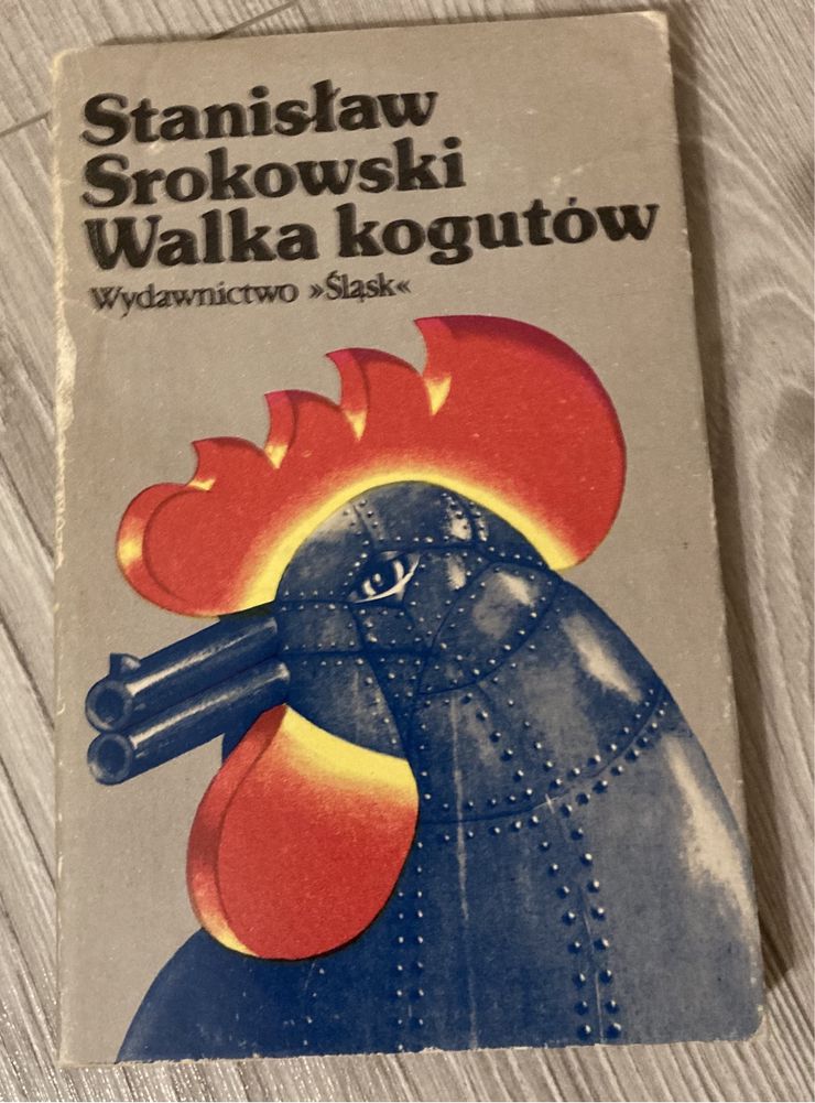 Książka Walka kogutów  Stanisław Srokowski