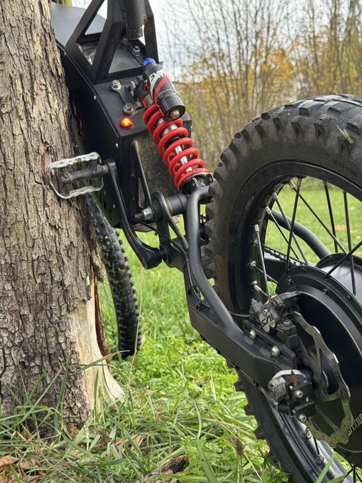 Rower elektryczny na ramie bearebike russel