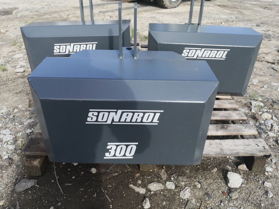 Sonarol obciążnik 300kg, 800kg, polecam forma 3 punktowy uklad zaczepo