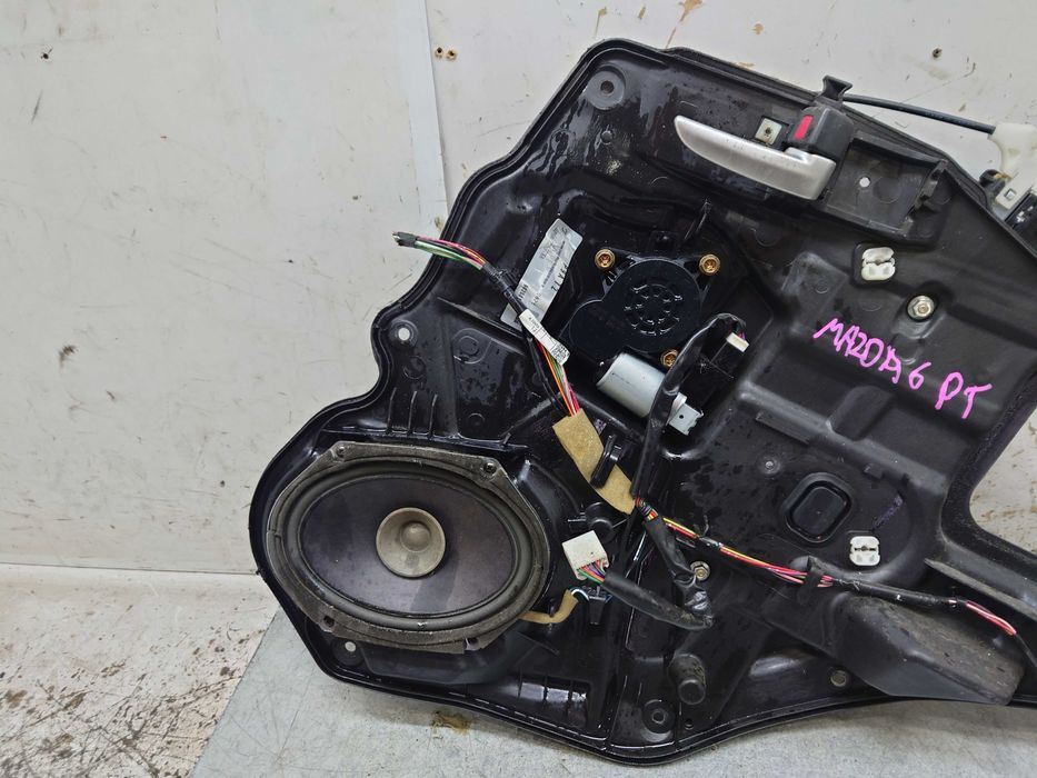 Mazda 6 I GG GY Mechanizm Podnośnik Szyby Prawy Tył Prawy Tylny