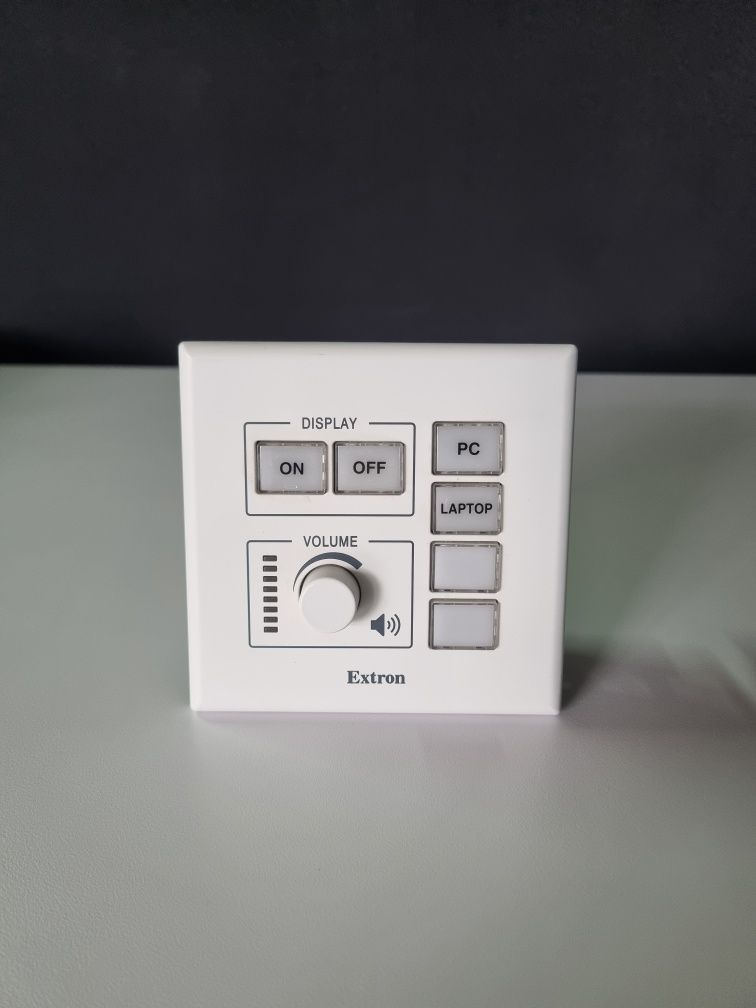 Extron - MLC Plus 100 - kontroler ścienny Ethernet!
Kontroler MediaLin