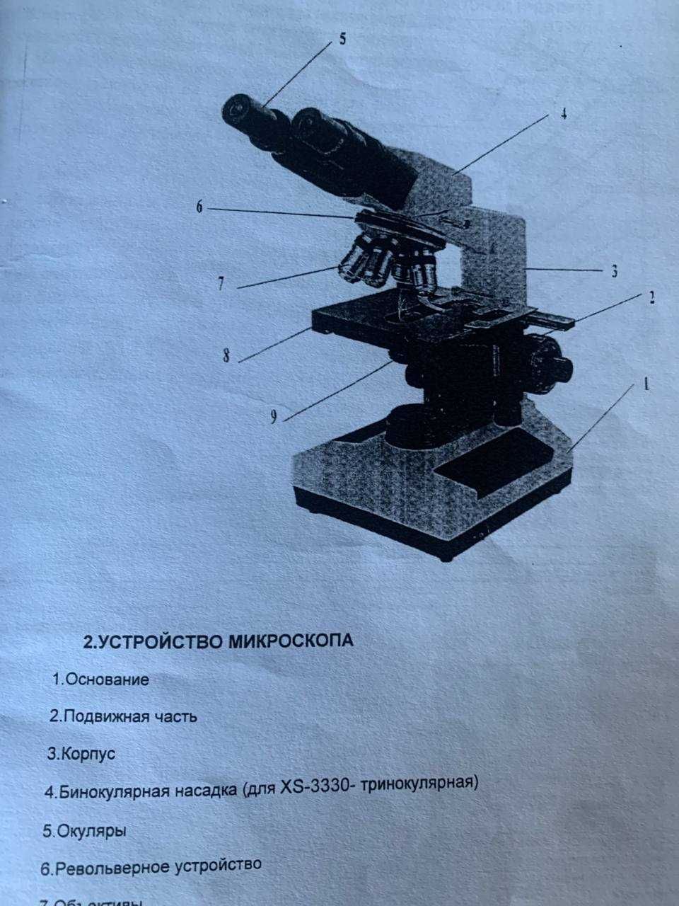 Мікроскоп XS-3320 MICROmed бінокулярний