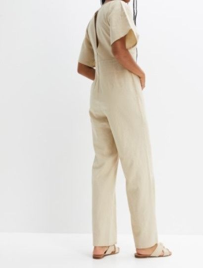 B.P.C kombinezon lniany piaskowy 44.