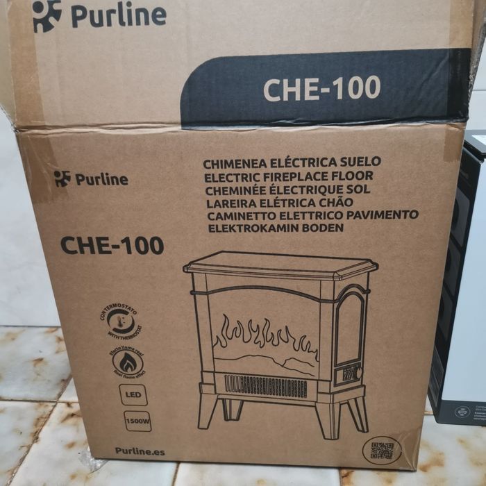 lareira eléctrica Purline che-100