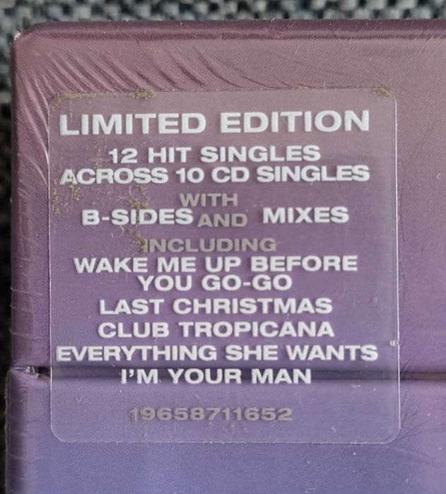 Wham - The Singles: Echoes from the Edge of Heaven - Box 10CD Selado