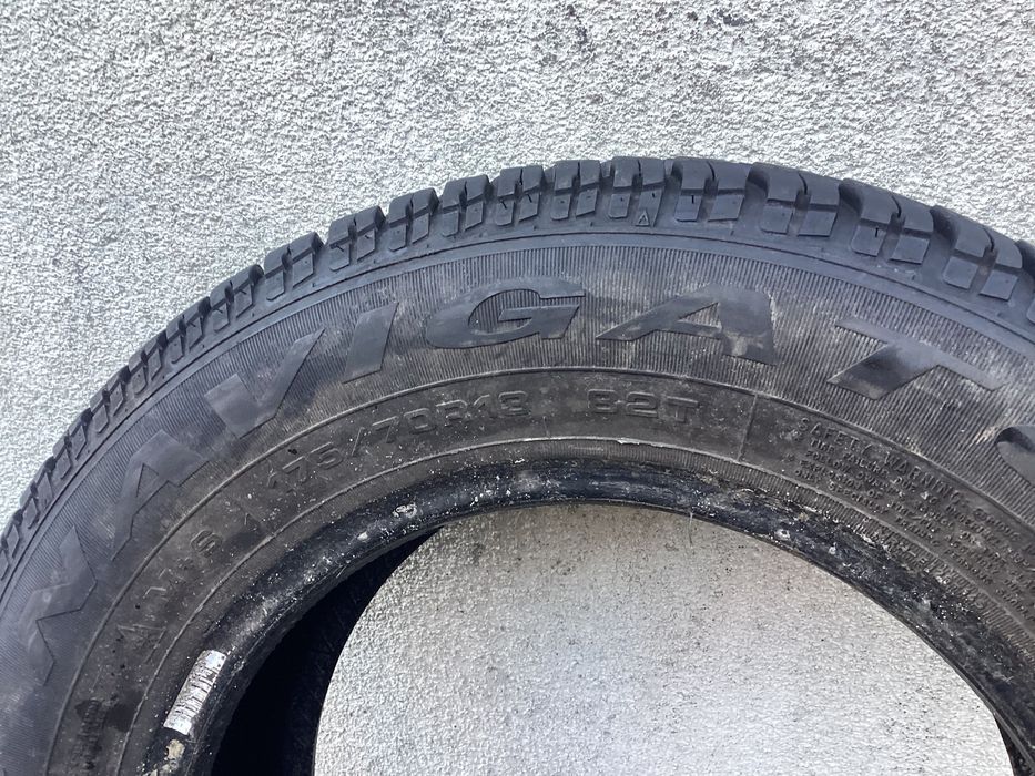 DĘBICA 175/70r13 2szt  opony caloroczne 6.7mm 2018r