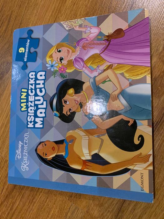 Książka z puzzlami Disney Bohaterki