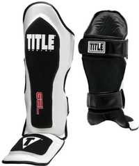 Защита голени TITLE Boxing Gel Elite Pro Shin & Instep Guards