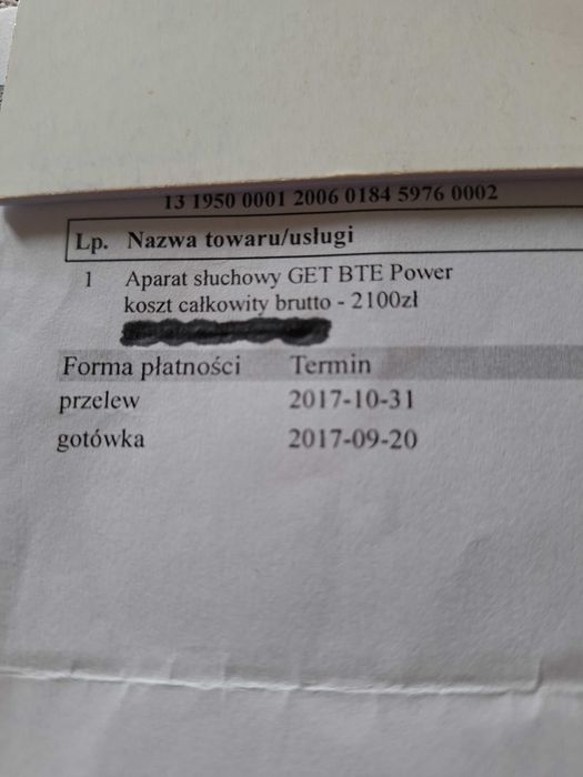 Aparat słuchowy OTICON BTE PP