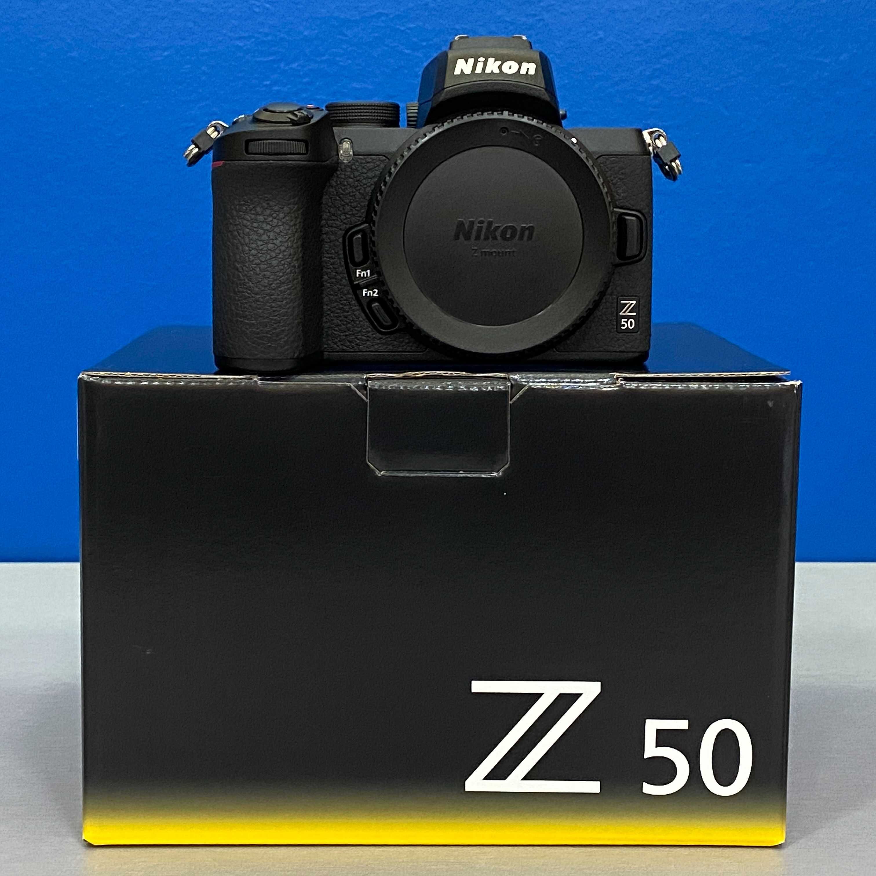 Nikon Z50 (Corpo) - 20.9MP - 3 ANOS DE GARANTIA