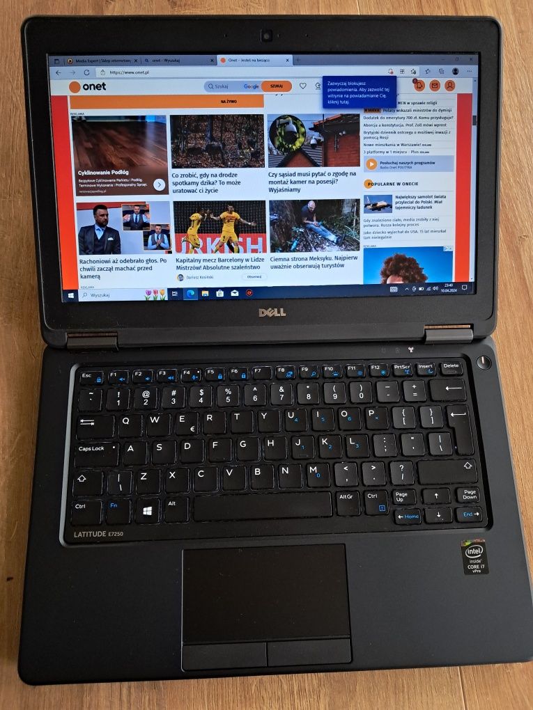 Laptop Dell E7250 i7